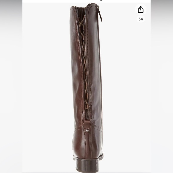 Brand new,GEOX Women's Classic Boots Knee high Boat, colour: coffee, size: 8 USA - Picture 3 of 4